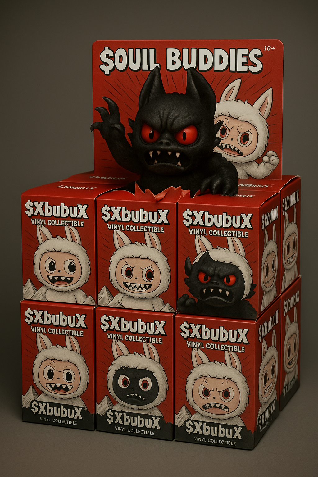 $XbubuX Soul Buddies Vinyl Collectible Boxes